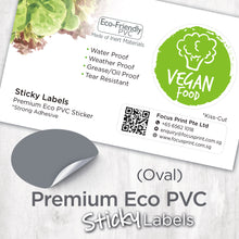 Load image into Gallery viewer, Premium Eco PVC Sticker (Oval) - Focus Print Pte Ltd
