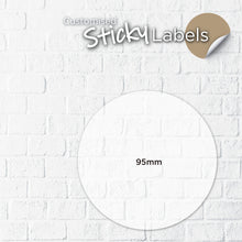 Load image into Gallery viewer, Transparent Sticker (Round) Water-Proof - Focus Print Pte Ltd
