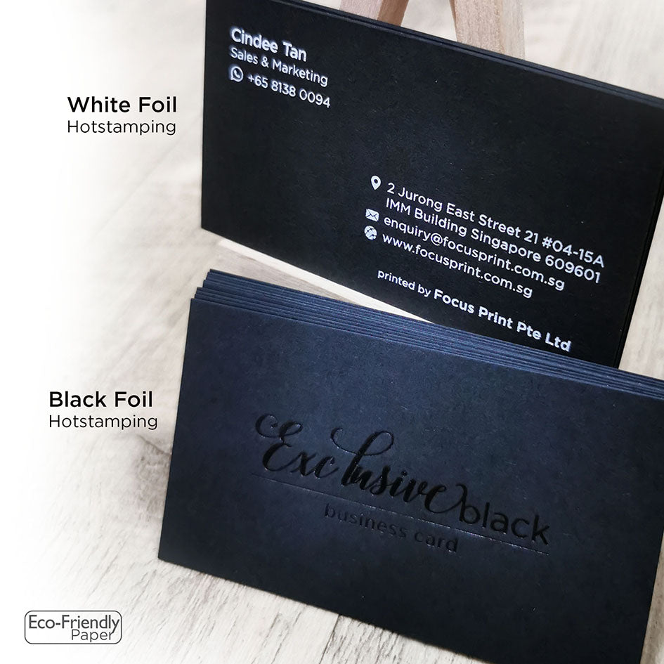 Exclusive Black Business Card