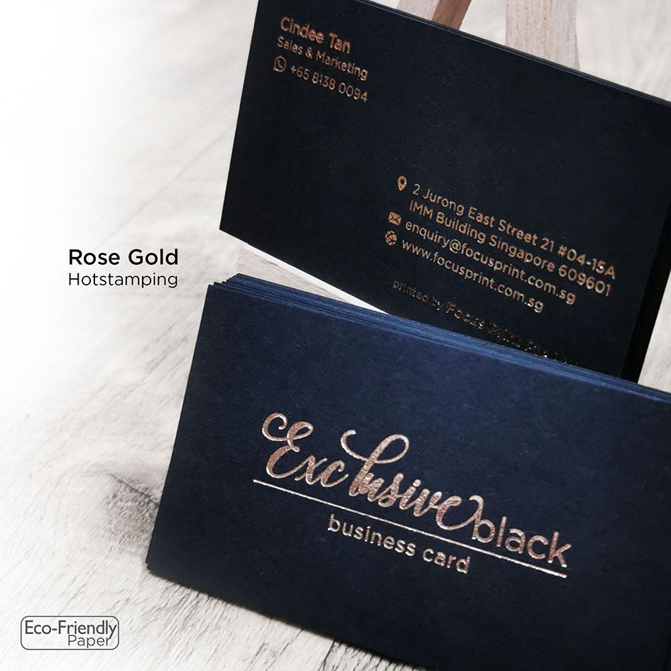 Exclusive Black Business Card
