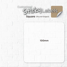 Load image into Gallery viewer, Premium Eco PVC Sticker (Round-Edged Square) - Focus Print Pte Ltd
