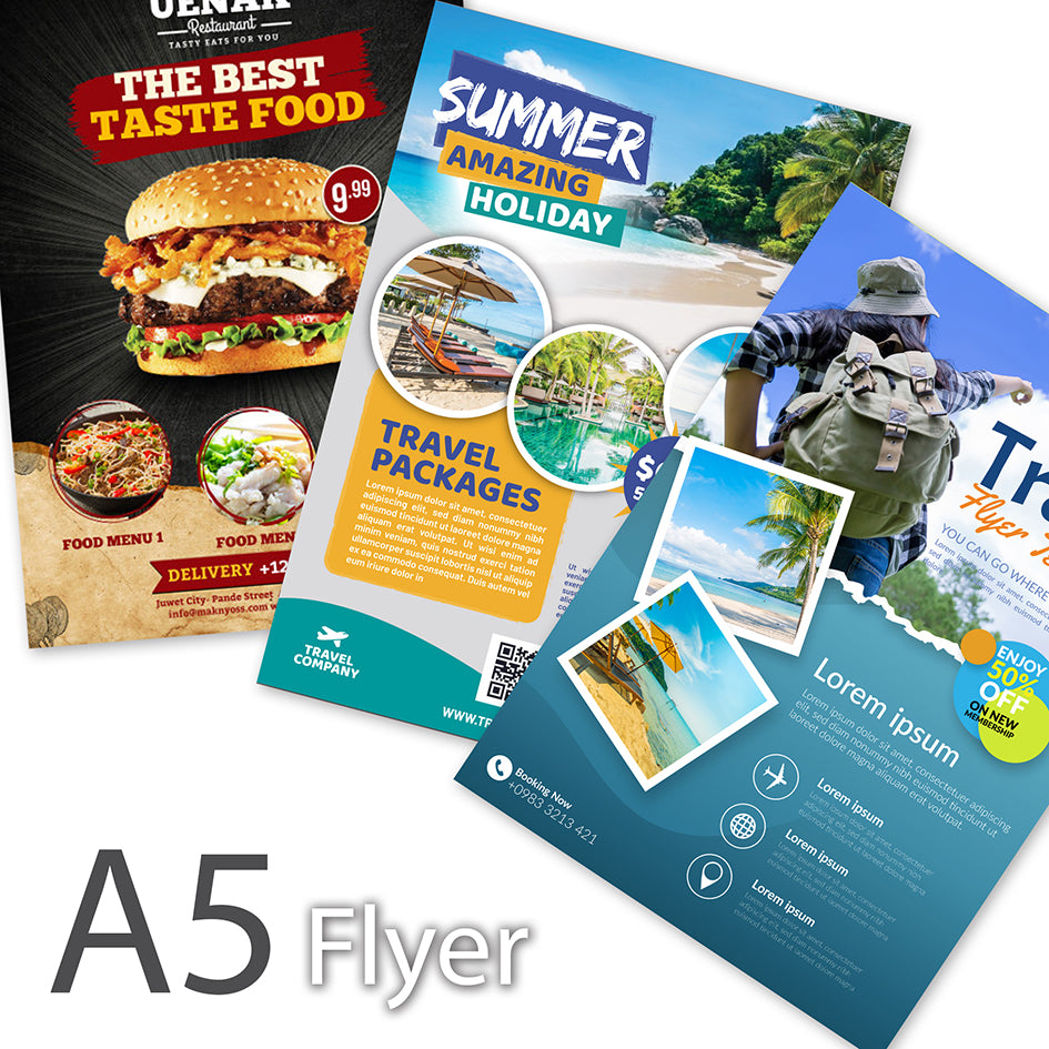 Flyer (A5 Size) - Focus Print Pte Ltd
