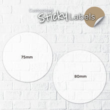 Load image into Gallery viewer, Premium Eco PVC Sticker (Round) - Focus Print Pte Ltd

