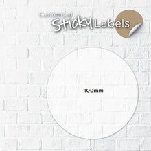 Load image into Gallery viewer, Transparent Sticker (Round) Water-Proof - Focus Print Pte Ltd
